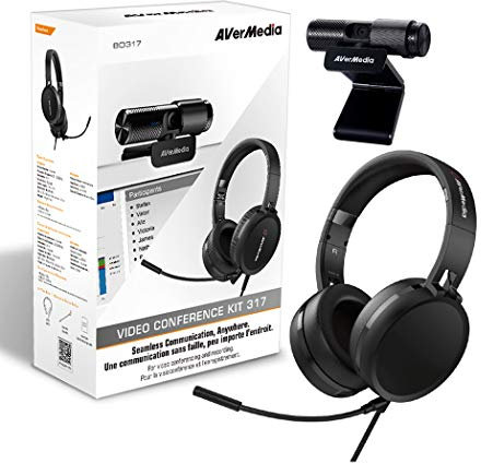 AVerMedia BO317 KIT CONFERENCE WEBCAM PW313 + AURICULAR AH313