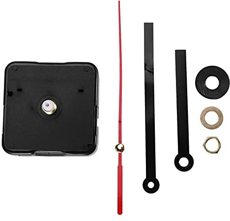 CESUO Maquinaria Mecanismo Reloj Agujas Manualidad de Artesania AA Negro