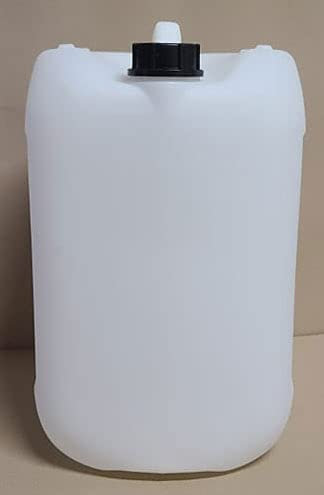 Générique Bidon 30L, Jerrrican 30L (4) - Contenant de Liquide en Polyéthylène Haute Densité Naturel - Bidon Gerbable