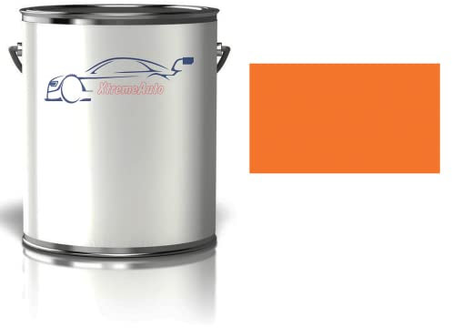 Xtremeauto RAL 2008 Bright Red Orange 500ml RAL Paint Tin/Can Matt Matte Finish Paint DIY Indoor/Outdoor Perfect Finish Quick Dry Arts, Crafts, Furniture, Home, Garden