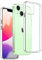 REY Coque pour IPHONE 14 6,1, TPU Transparent en Silicone, Ultra Fine 0.33mm