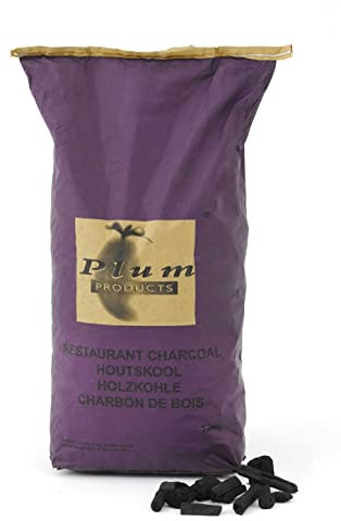 Plum Restaurant Grade Charcoal Lumpwood 12kg Bag for BBQ Barbecues - Pizza Ovens - Commercial Use