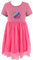 JOPHY & CO. Vestito Ragazza Principessa Unicorno Abito Bambina Festa Tulle Manica Lunga & Manica Corta (cod. 8900) (6 Anni, Fucsia 8902)