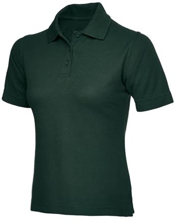 COOZO Ladies Classic Polo Shirt - Bottle Green - 3XL