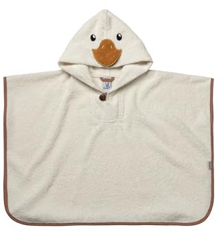 Badeponcho aus uni Frottee Ente Edda Lou, Einheitsgröße