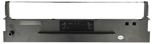 vhbw Farbband Schriftband kompatibel mit Tally Dascom 1318, 1318+ Nadeldrucker, Bondrucker - Schwarz