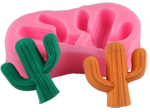Kaktus-Fondant-Formen, Silikon-Fondant-Formen Für Kuchendekoration, Silikonformen Für Süßigkeiten, Schokolade, Kuchenaufsatz, Dekor, DIY-Handwerk