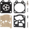 AERZETIX - C73169 - Kit di riparazione e membrana del carburatore per motosega - compatibile con Stihl MS 210 , MS 230 , MS 260, FS 85 , FS 86 , FS 88