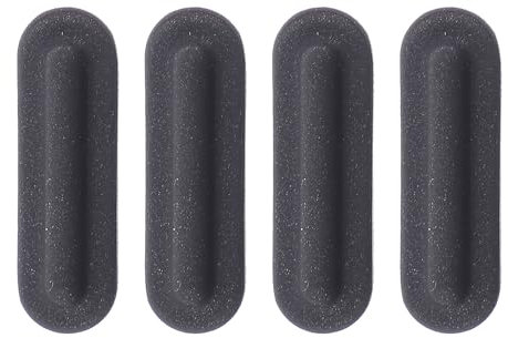Veemoon 4 Pièces Coussin en Caoutchouc de Coquille inférieure Ordinateur Portable en Caoutchouc Coussinets pour Ordinateur Portable claviers Repose-Pied Pieds inférieurs d'ordinateur Tapis