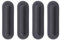 Veemoon 4 Pièces Coussin en Caoutchouc de Coquille inférieure Ordinateur Portable en Caoutchouc Coussinets pour Ordinateur Portable claviers Repose-Pied Pieds inférieurs d'ordinateur Tapis