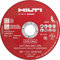 Hilti Disco da taglio AC-D SPX 125 x 1,0#2181351 (5 pezzi)
