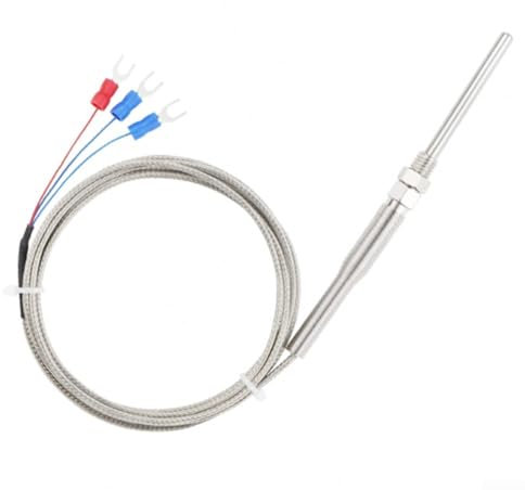 PT100 RTD Temperaturfühler mit genauer Messung, 50 mm x 3 m Kabel (50 mm x 3 m)