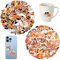 Fuchs Sticker 110 Stück Fox Aufkleber Aufkleber Tiere Füchse Aufkleber Pack Wiederverwendbar Fox Sticker Set für Kinder Wasserdicht Geeignet für Laptops Sammelalben Skateboards Autos Usw