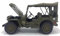 Welly Voiture Militaire Jeep Willys Capote Fermée US Army 1/18 en Métal D-Day Opération Overlord JEEPWillys Compatible avec Jeep