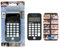 Lexibook, Manga, Taschenrechner mit Schutzabdeckung, konventionelle und erweiterte Rechnerfunktionen, batteriebetrieben und solarbetrieben, Schwarz, C45MAN