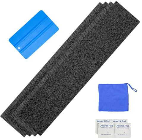 Pruojhw Doppelseitiges Nummernschild-Klebeband, Klebeband für Nummernschilder | Doppelseitiges wetterfestes Klebeband - Zuschneidbares Nummernschild-Klebeband, Mehrzweck-Montageband-Set für Fahrzeuge