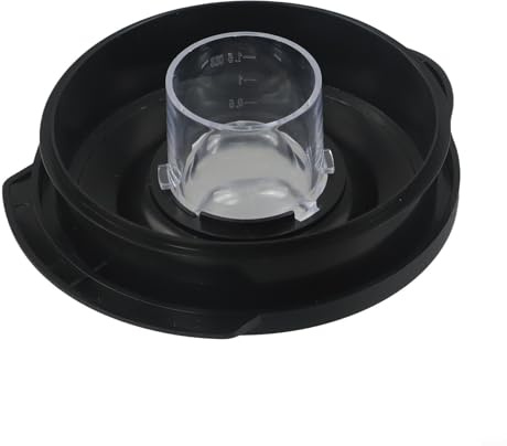 Yuanpgky Tapa de repuesto para licuadora compatible con exprimidor Oster Pro 1200 de 6 tazas para modelos de licuadora KF140, KF1502, 112 y 3066, material ABS negro