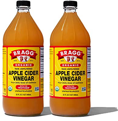 Braggs Organic Apple Cider Vinegar, 946ml (Pack of 2