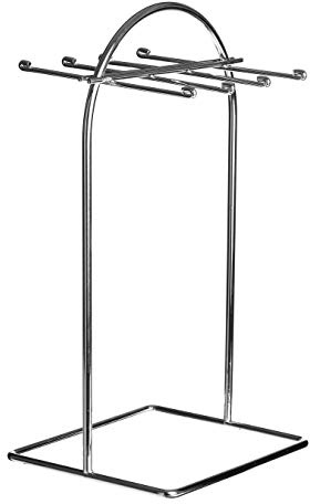 Premier Housewares Horizon 32pc Cutlery Rack, stainless steel, Silver, 11.5x13x25