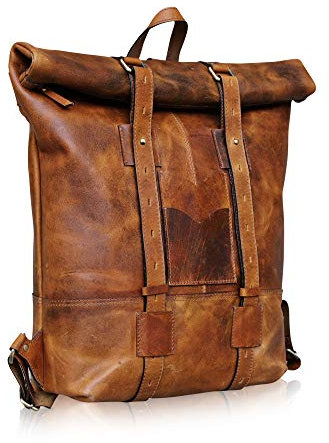 Kalating - London Leder Rucksack, Herren Laptop Rucksack, Herren Rucksack, Laptop Rucksack, Leder Rucksack, Ledertasche, Geschenk, Büro Rucksack, Business Tasche