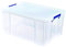 BANKERS BOX ProStore Große Aufbewahrungsbox mit Deckel 70 Liter aus Plastik (Innenmaße 30 x 58 x 38,5cm), 1 Stück
