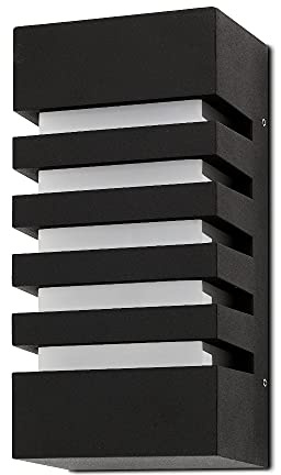 Kwazar Luminaire Wandlampe WUKO Wandleuchte IP54 E27 230V Eingang Fassadenlampe Außenwandleuchte