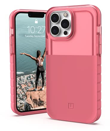 Urban Armor Gear U by UAG [U] Dip Case kompatibel mit Apple iPhone 13 Pro Max [6m Fallschutz nach US-Militärstandard, Wireless Charging kompatibel, Dreiteiliges iPhone Case] Clay