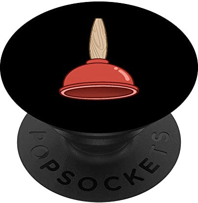 Pömpel / Toiletten-Pümpel / Saugglocke / Toilettenhumor PopSockets mit austauschbarem PopGrip
