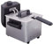 Suinga Freidora de acero inoxidable de 1,5 litros. Termostato regulable de temperatura. 100% desmontable. Fácil limpieza. Resistencia inox sumergida.
