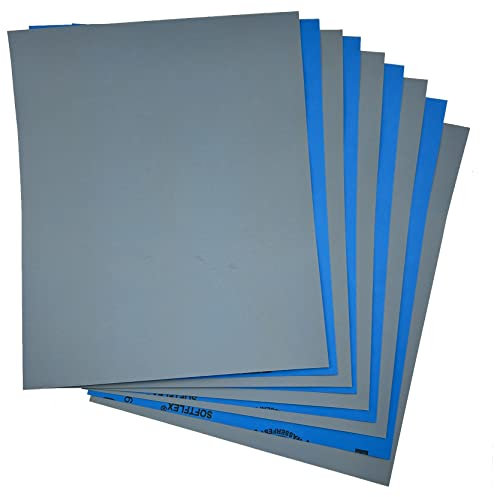 Starcke Premium 25ct Contractor Pack (220Grit, 320Grit, 400Grit) Waterproof Silicon Carbide Sandpaper Sheets 9 x 11 Inch A Weight - Wet and Dry for Stone, Metal, Auto Body, Paint, Primer, & Marine