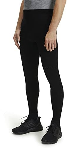 FALKE Herren Kompressionshose Compression Long M TI Funktionsmaterial mit Kompression 1 Stück, Schwarz (Black 3000), XXL