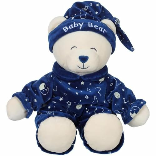 GIPSY - Gispy-Baby Bear Glow in The Dark-Plüsch für Kinder, Brille in der Nacht-056175, 056175