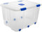 Acan Tradineur – Caja de Almacenamiento N.º 16 – Capacidad de 133 litros – Fabricado en España - Contenedor para almacenar Juguetes, Libros, Ropa, Mantas - 76,8 x 56,5 x 46,4 cm