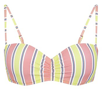 Chiemsee Bikini-Oberteil im gemusterten Bandeau-Design