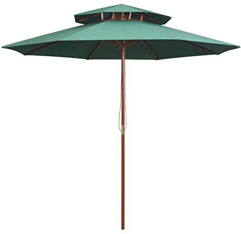 puraday Terrace Umbrella 270 x 259 cm Parasol resistente al viento Parasol Ogrodowy Sombrilla Giratoria Sombrilla Grande Jardín Sombrilla Grande Sombrilla Sombrilla Sombrilla Grande Sombrilla