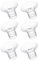 Flange Inserts for Breast Pumps & Accessories Flange Sizing Kit Compatible with Momcozy Breast Pump Flange Insert Lansinoh/Spectra/Haakaa/Nullie/Medela Breast Pump Electrical (19mm 6PCS)