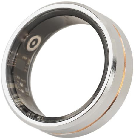Goshyda Smart Ring Health Tracker, Fitness Sleep Heart Rate Tracker Smart Ring, IP68 Anillo de Seguimiento de Salud a Prueba de Agua con Aplicación de Control Remoto de Disparo, para OSX