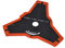 perfektGarten 25,5 cm, 3 cuchillas de dientes compatibles con desbrozadora Parkside PBK 4 A1
