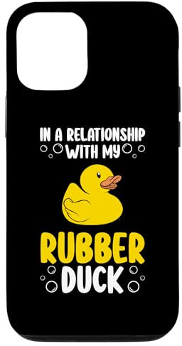 Hülle für iPhone 14 In A Relationship Badeente Gummiente