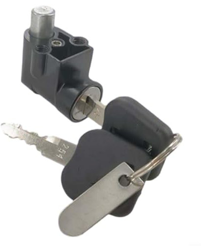 CWOQOCW Ebike Lock, Ebike Battery Power Lock for Hailong Battery Case Power Lock & Key, for Hailong 1 Battery Case 1-2 Battery(11MM)