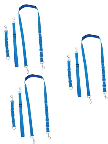 POPETPOP 3sets Dog Accessory Pet Grooming Straps Grooming Spa Pet Bathing Harness 3pcs*3