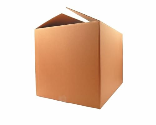 Faltkarton 600x400x400 mm Einwellig Braun | Kartonagen für Versand (20)