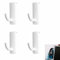 TUKNN Headphone Hook, Headset Holder, Monitor Stand Holder, 4 Pcs (White)