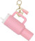 AnnabelZ Stanley Cup Accessories Mini Cup Keychain for Women Backpack Charms Cute Girl Keychains, Pink, S