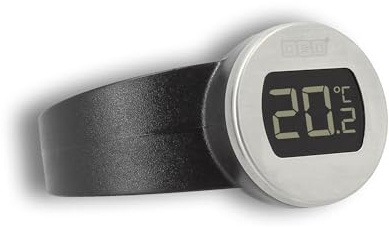 OGO LIVING - Thermomètre à vin digital deluxe en acier inoxydable - 7911236
