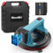 Seesii Ventosa Elettrica per Sollevamento, Portata 272 kg (600 lbs), 2 Batterie 2400mAh, Display Digitale, Ventosa a 8 Pollici per Vetro, Granito, Piastrelle, Metallo e Parabrezza