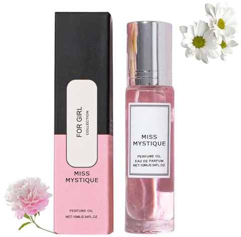 Pheromone Parfum Woman, Pheromone Parfum Woman Sexy, Roll-On Pheromonen Parfum Damen, Pheromiya Parfüm für Frauen Pheromon Parfüm, Mini Parfüm, Hochwertiger und Lang Anhaltender Duft (Pfingstrose)