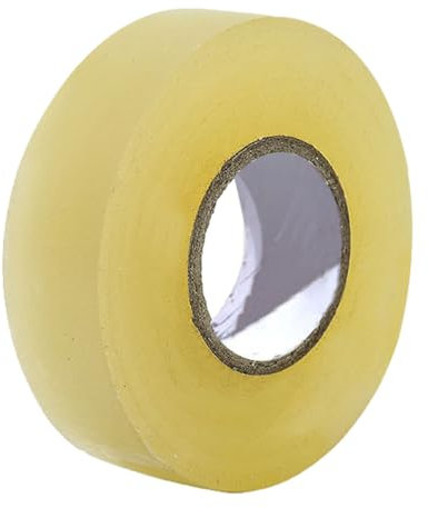 mivceklw Clear Hockey Tape, Strong Grip Stretch Tape for Socks and Guards, Easy-Tear Sports Accessory for Ice Hockey, Soccer and Training Use, PVC Material