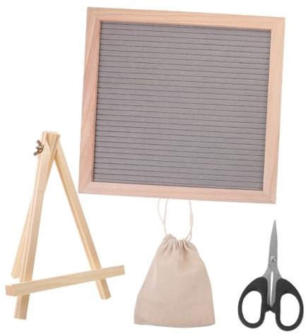 OSALADI 1 Set Buchstabentafel Erste Heimdekoration DIY Buchstabentafel Buchstabentafel Kleines Buchstabentafel Schild Letterboard Buchstabentafel Mit Buchstaben Kleines