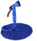NEYTIIR Tamburo per Tubi dell'Acqua Flessibili in Gomma con Pistola A Spruzzo A 7 modalità, Espandibili, da Giardino, con Connettori Rapidi Magico(Blue,100FT)